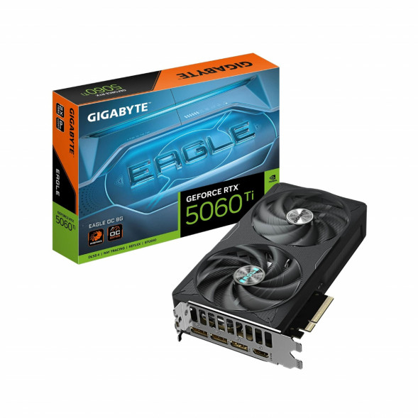 Видеокарта GIGABYTE GeForce RTX 5060 TI EAGLE OC 8G (GV-N506TEAGLE OC-8GD) в Кирове