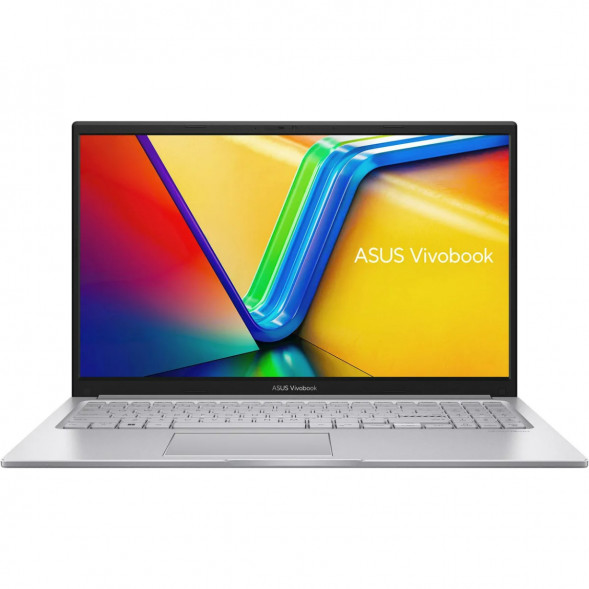 Ноутбук ASUS Vivobook 15 X1504VA-BQ4172 (15.6&amp;quot;, IPS, Intel Core 5 120U 1.4ГГц, 10 ядер, 8ГБ DDR5, 512ГБ SSD, Intel Graphics, без ОС), серебристый в Кирове