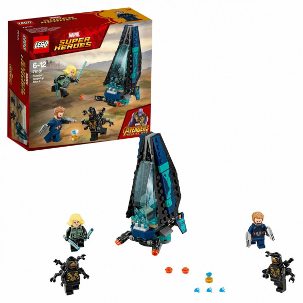 Конструктор LEGO Super Heroes 76101 Атака всадников в Кирове