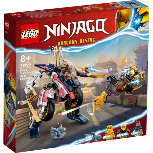 Конструктор LEGO Ninjago 71792 Байк-трансформер Соры в Кирове