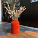 Ваза для сухоцветов HatRom Wave, оранжевый в Кирове