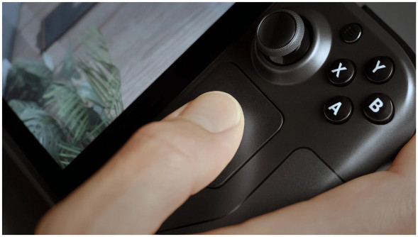 Игровая приставка Valve Steam Deck 64 ГБ SSD, черный в Кирове