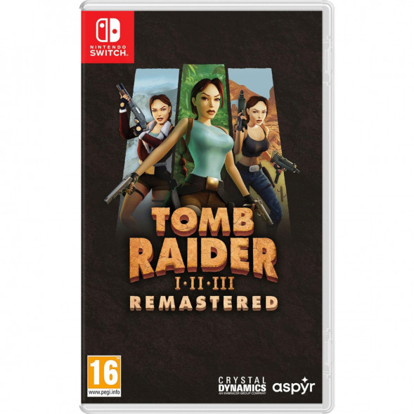 Игра Tomb Raider I-III Remastered [Nintendo Switch, русская версия] в Кирове