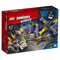 Конструктор LEGO Juniors 10753 Нападение Джокера на Бэтпещеру