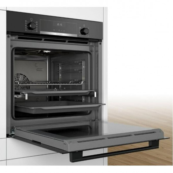 Духовой электрический шкаф Bosch HBG5370B0, черный в Кирове