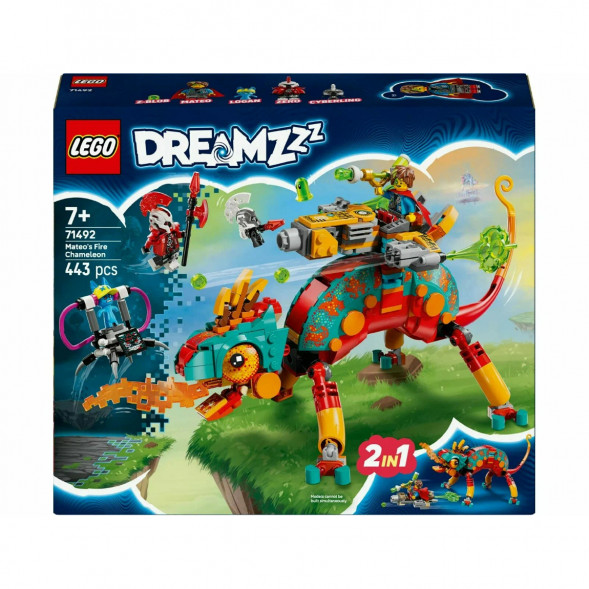Конструктор LEGO DREAMZzz 71492 Огненный хамелеон Матео в Кирове