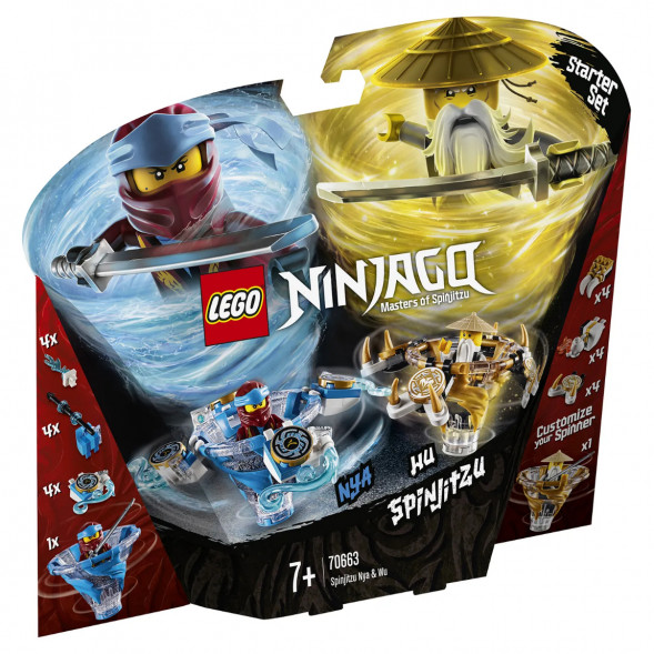 Конструктор LEGO Ninjago 70663 Ния и Ву: мастера Кружитцу в Кирове