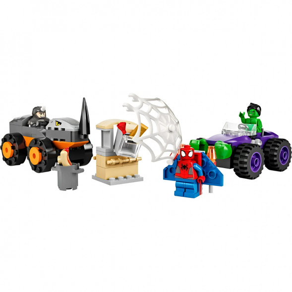 Конструктор LEGO Super Heroes 10782 Схватка Халка и Носорога на грузовиках в Кирове