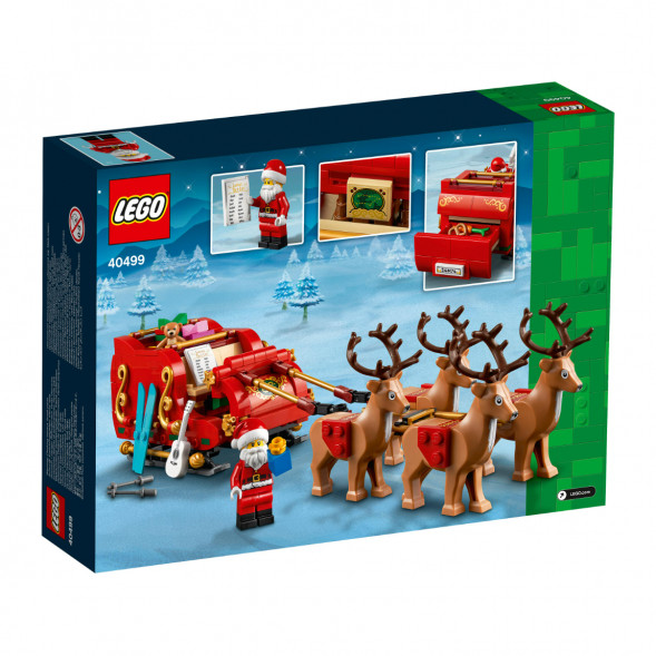 Конструктор LEGO Коллекционные наборы 40499 Сани Деда Мороза в Кирове