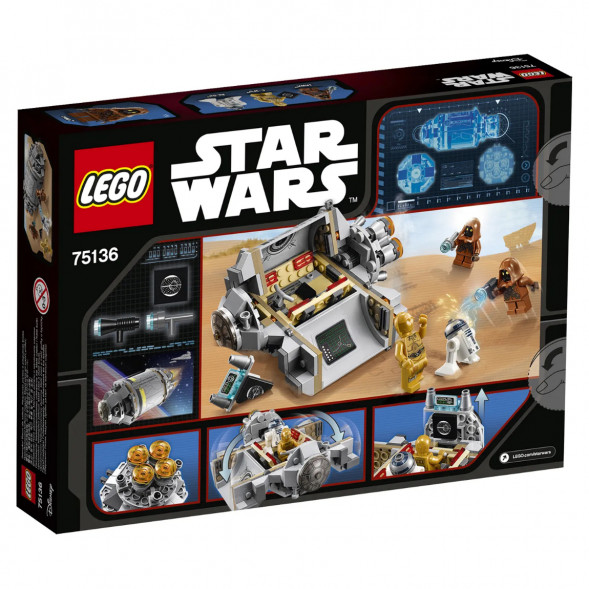 Конструктор LEGO Star Wars 75136 Спасательная капсула дроидов в Кирове
